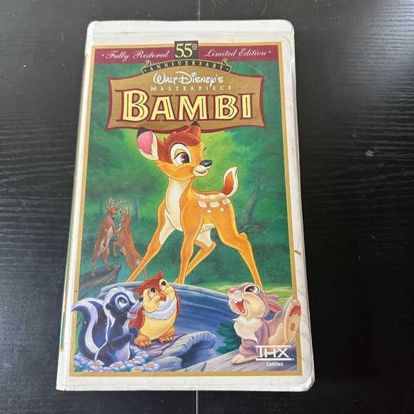 Bambi (Walt Disney's Masterpiece) [VHS] 55th Anniversary - Picture 2 of 6